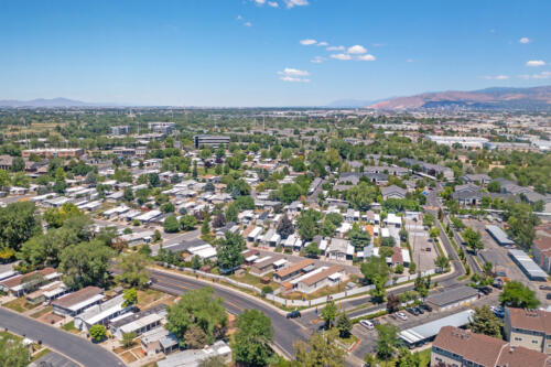 Monte Vista Neighborhood Aerial